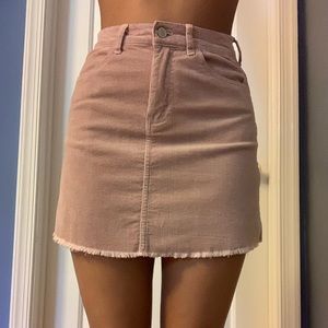 Pink skirt